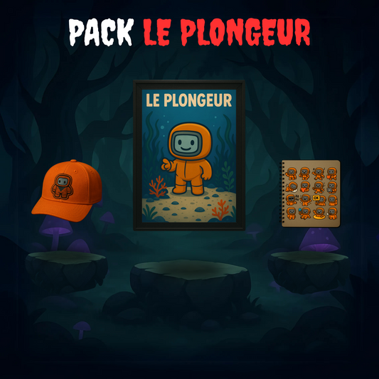 Pack Explorateur "Le Plongeur"